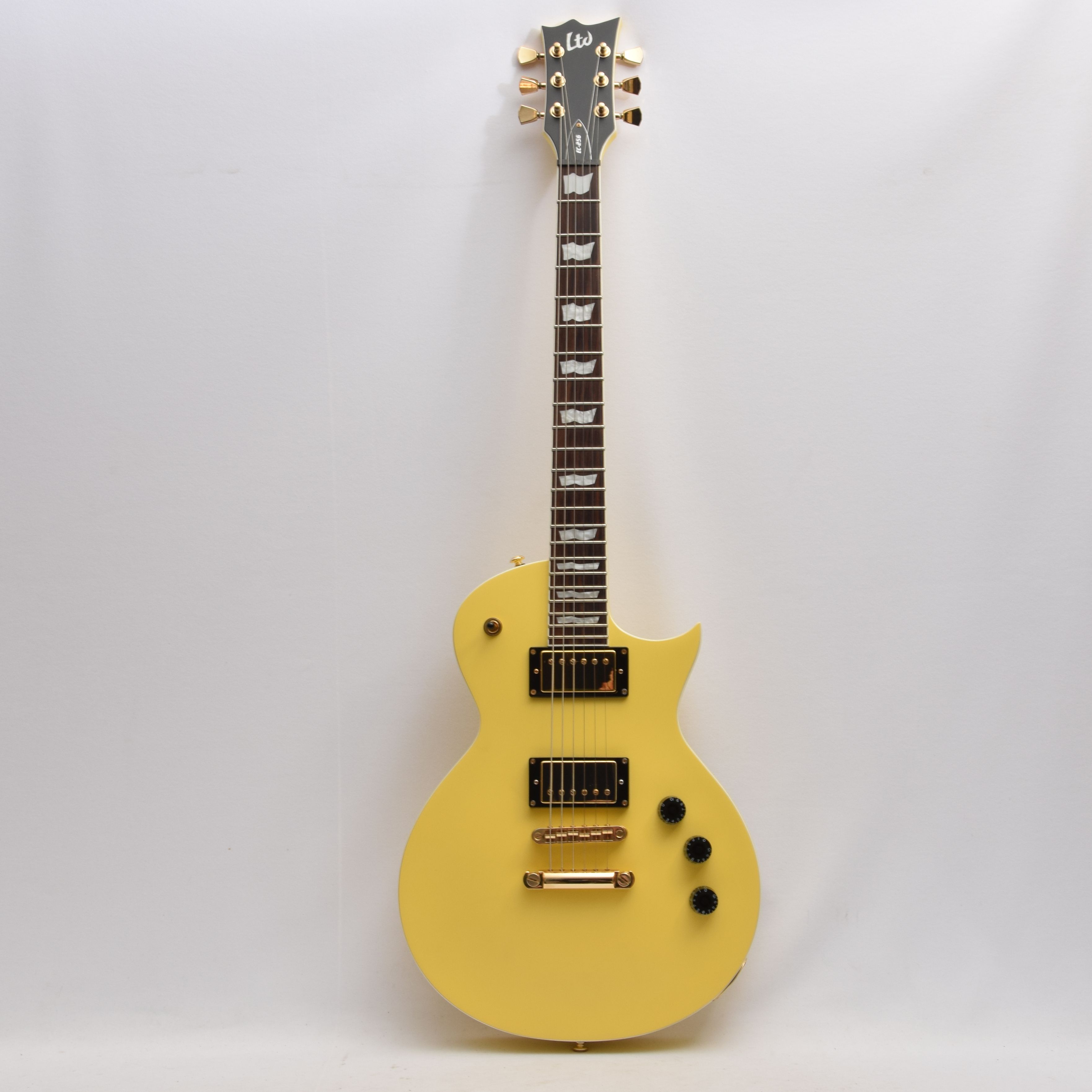 Pre-owned ESP LTD EC-256 Electric Guitar - Yellow Vintage Gold